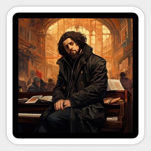 Modest Mussorgsky Sticker